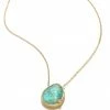 Karen Kane Gemstone Teardrop Necklace New Arrivals