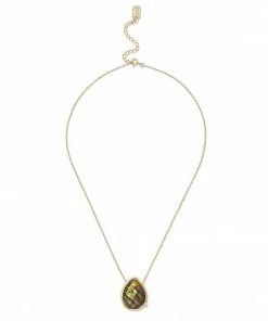Karen Kane Gemstone Teardrop Necklace New Arrivals