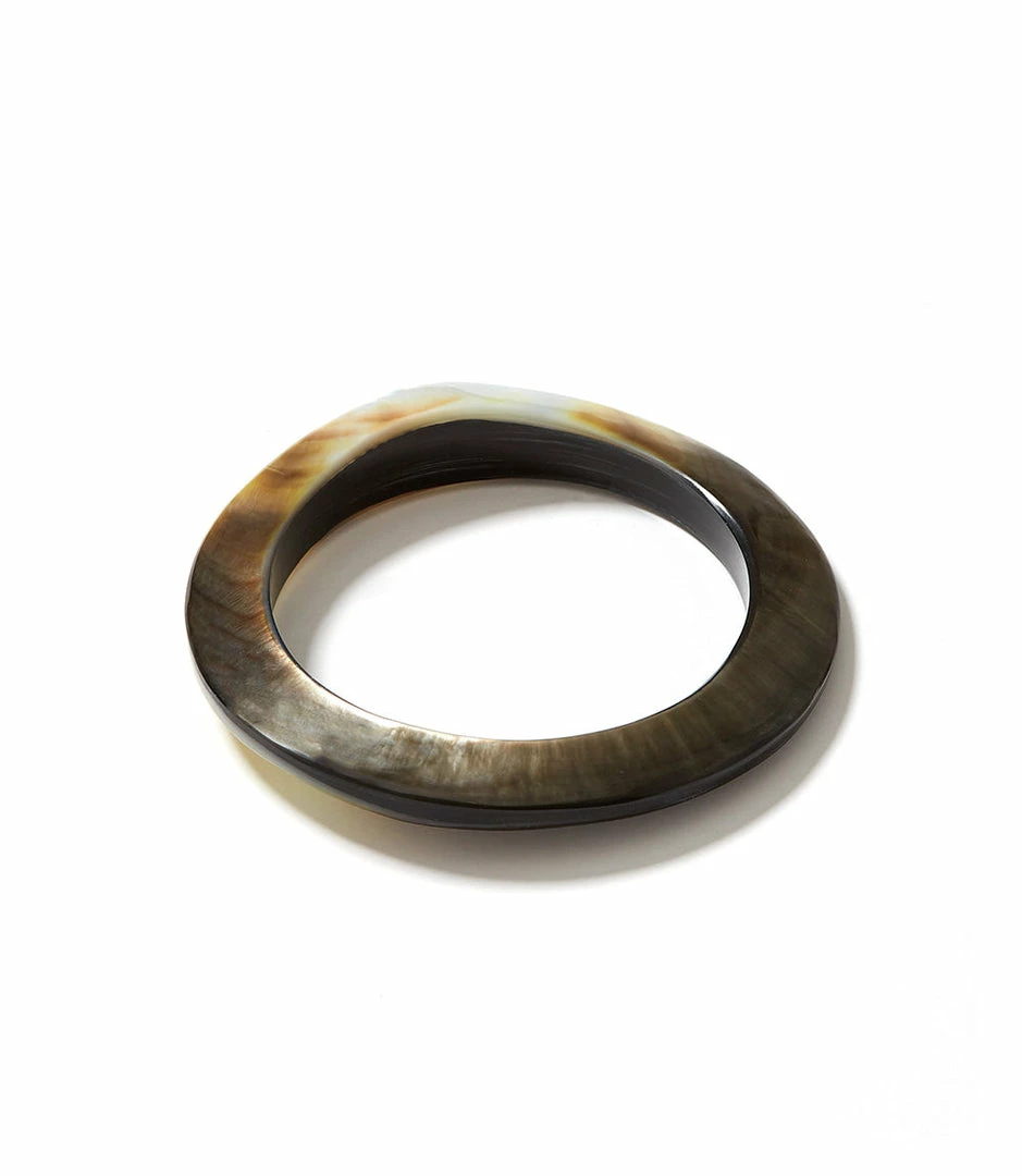 Karen Kane Mother Of Pearl Bangle Bracelet