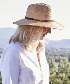 Karen Kane Straw Panama Hat