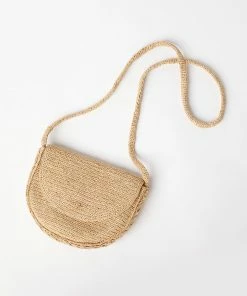 Karen Kane Raffia Crossbody Bag