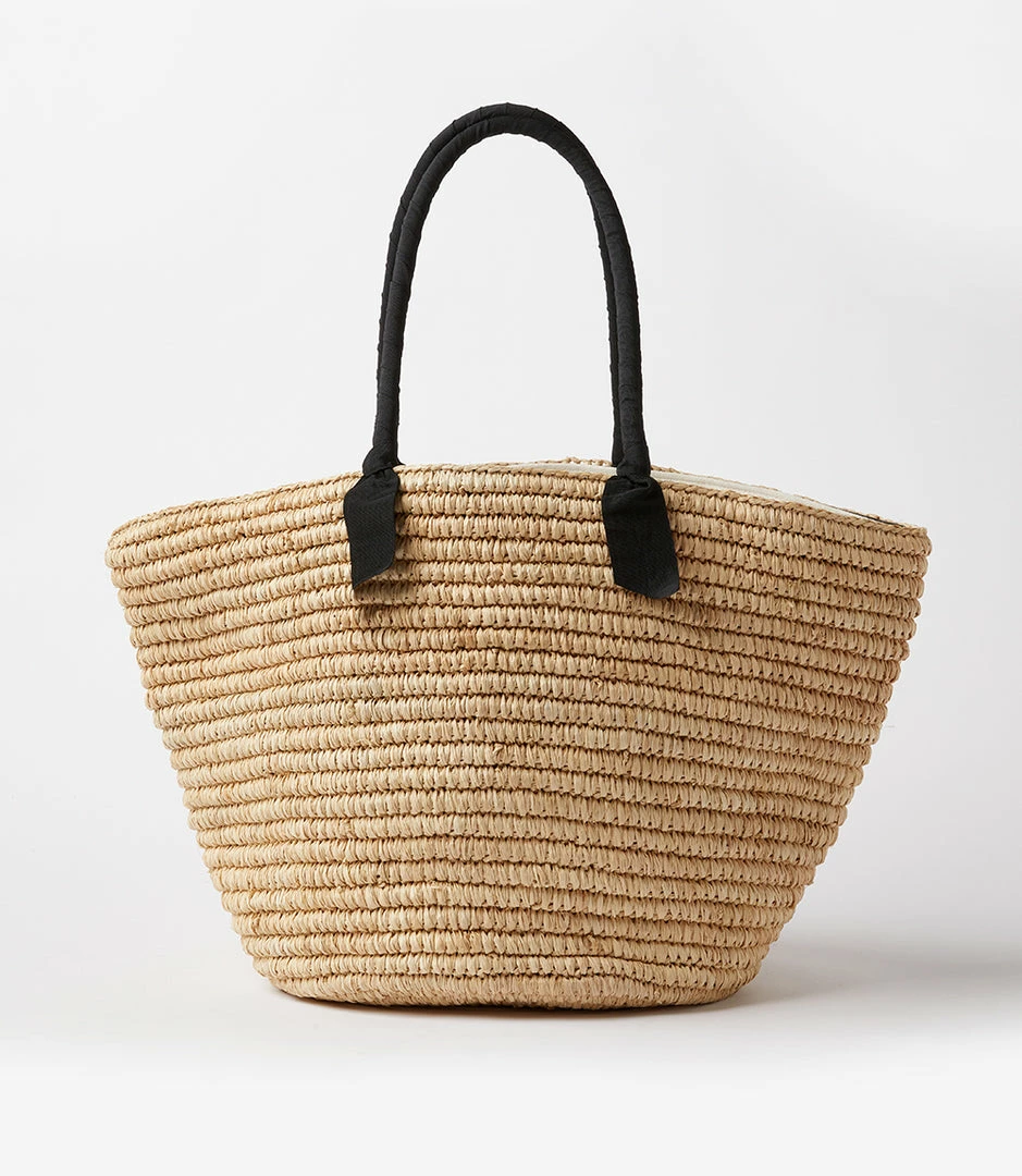 Karen Kane Accessories Raffia Straw Tote Bag