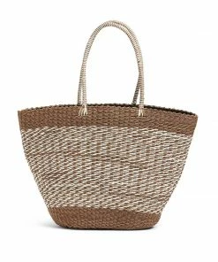 Karen Kane Straw Beach Tote