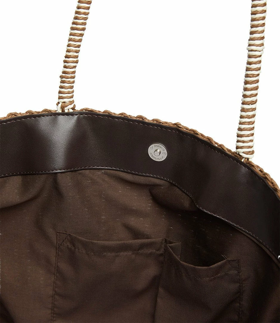 Karen Kane Straw Beach Tote