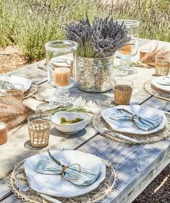 Karen Kane Home Organic Edge Ceramic Dinner Plate