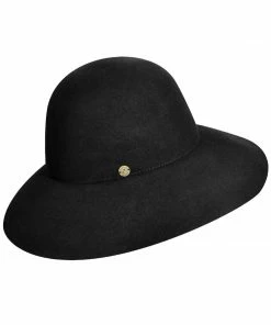 Karen Kane Accessories Raw Edge Wide Brim