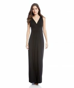 Karen Kane Best Sellers V-Neck Maxi Dress
