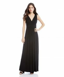 Karen Kane Best Sellers V-Neck Maxi Dress