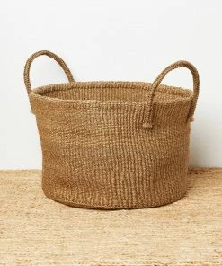 Karen Kane Handwoven Sisal Basket