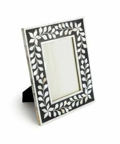 Karen Kane Home Floral Inlay Picture Frame