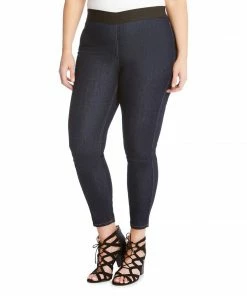 Karen Kane Bottoms Plus Size Dark Rinse Jegging