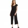 Karen Kane Petite Size Tie-Front Jumpsuit Petites