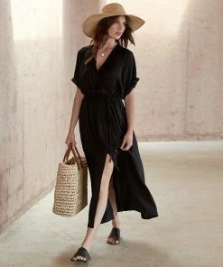 Karen Kane Cuffed Sleeve Dress Dresses