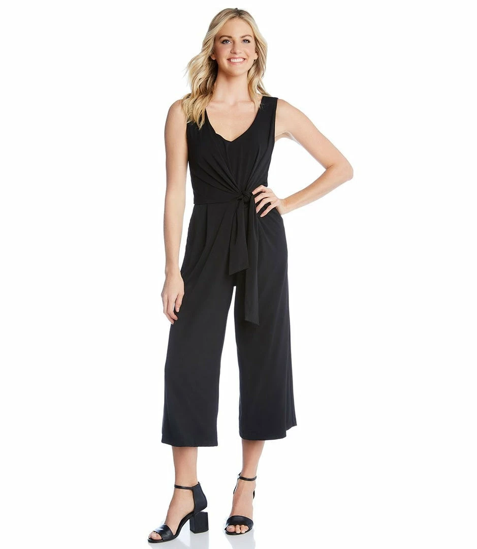 Karen Kane Best Sellers Tie-Front Jumpsuit