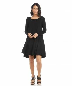 Karen Kane Dresses Long Sleeve Maggie Trapeze Dress