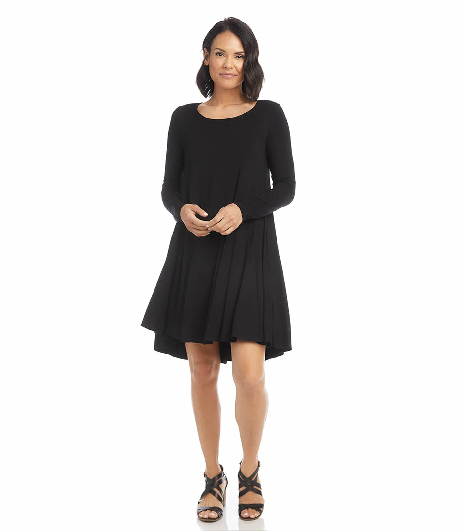 Karen Kane Dresses Long Sleeve Maggie Trapeze Dress