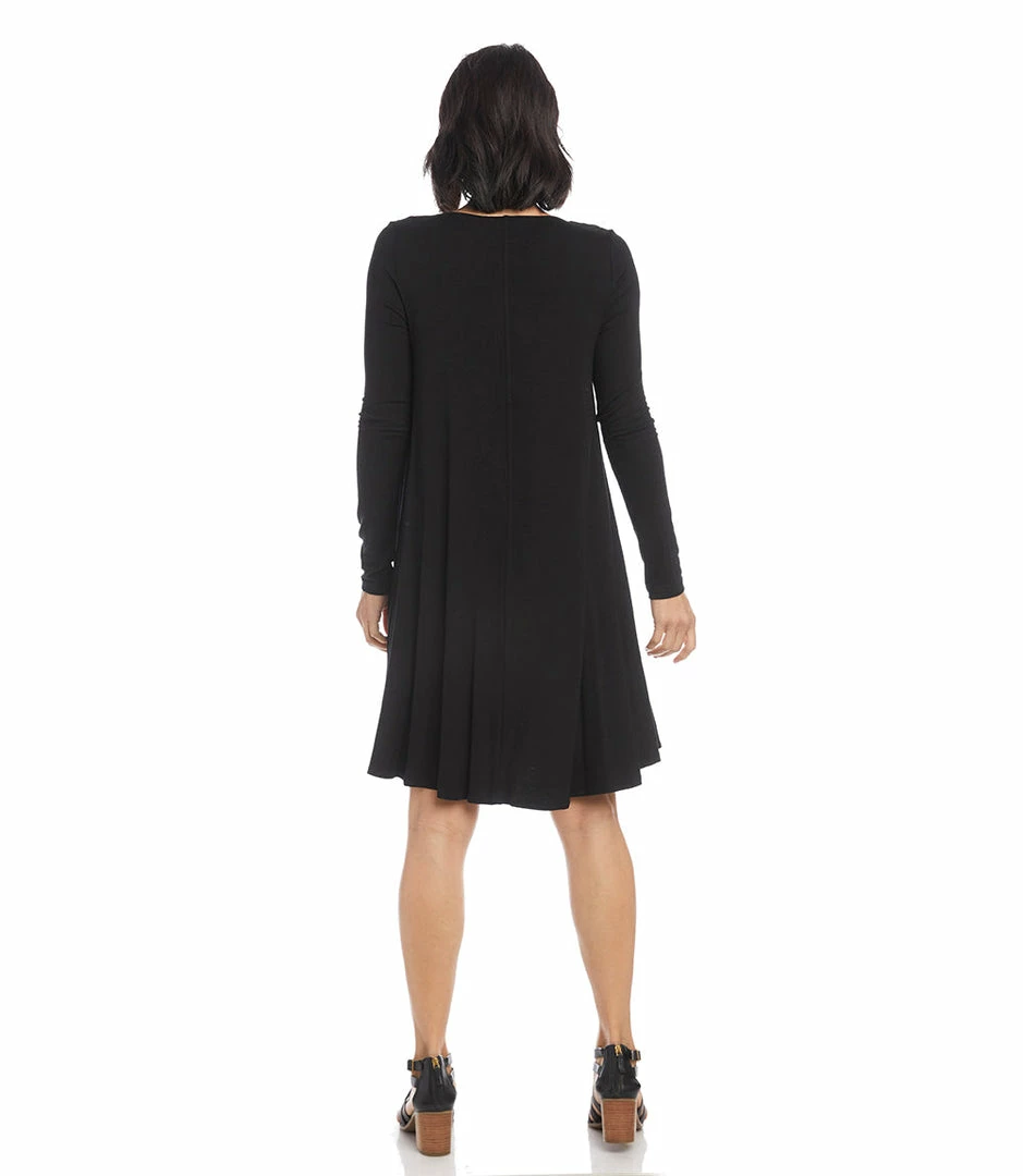 Karen Kane Dresses Long Sleeve Maggie Trapeze Dress