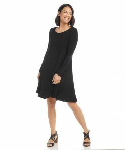 Karen Kane Dresses Long Sleeve Maggie Trapeze Dress