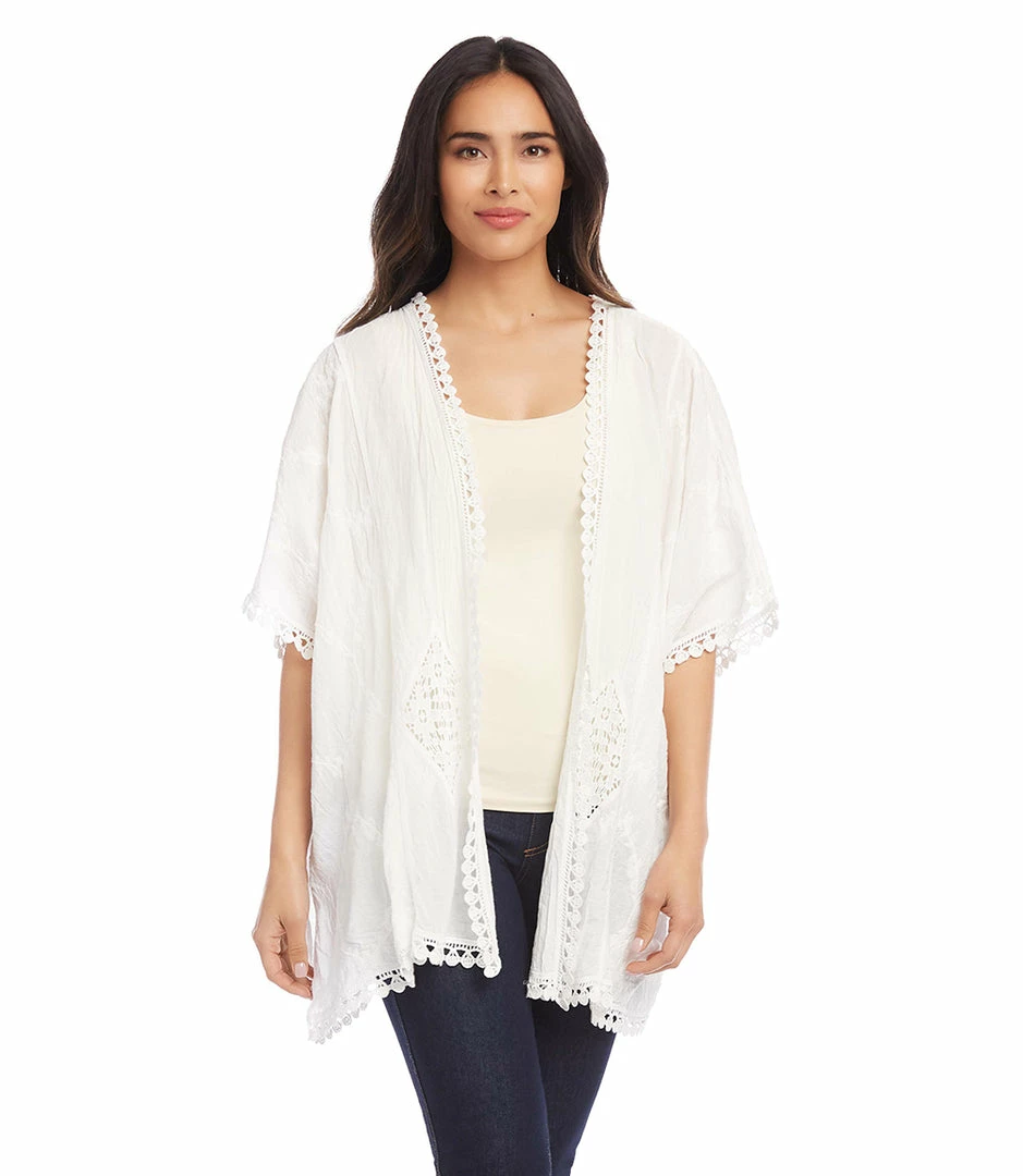 Karen Kane Crochet Jacket