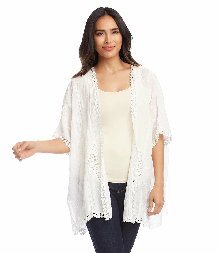 Karen Kane Crochet Jacket