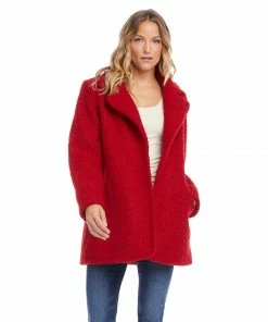 Karen Kane Clothing Boucle Coat