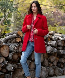 Karen Kane Clothing Boucle Coat