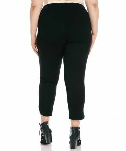 Karen Kane Plus Size Curved Hem Piper Pants