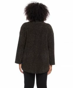 Karen Kane Plus Size Hi-Lo Turtleneck Top