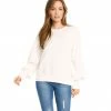 Karen Kane Clothing Puff Sleeve Sweatshirt