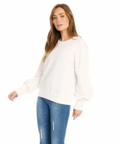 Karen Kane Clothing Puff Sleeve Sweatshirt