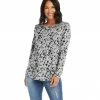 Karen Kane Petite Size Long Sleeve Shirttail Top Petites