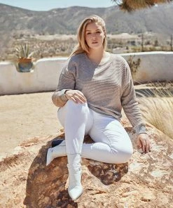 Karen Kane Plus Size Colorblock Sweater