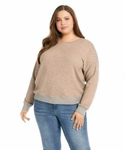 Karen Kane Plus Size Colorblock Sweater