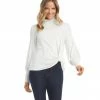Karen Kane Clothing Petite Size Turtleneck Pick-Up Top