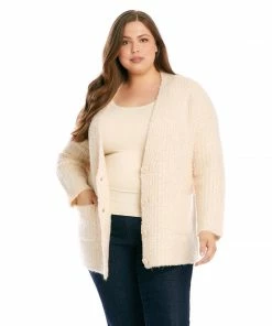 Karen Kane Plus Size Grandpa Cardigan