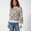 Karen Kane Animal Jacquard Sweater