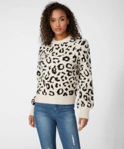 Karen Kane Animal Jacquard Sweater
