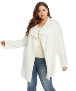 Karen Kane Plus Size Drape Cardigan