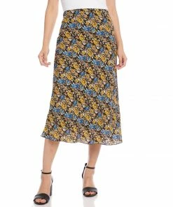 Karen Kane Bias Cut Midi Skirt New Arrivals