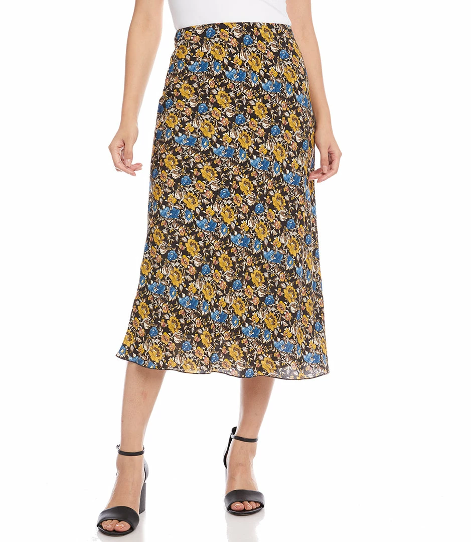 Karen Kane Bias Cut Midi Skirt New Arrivals