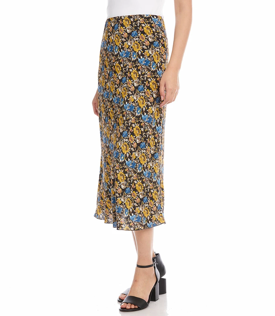 Karen Kane Bias Cut Midi Skirt New Arrivals