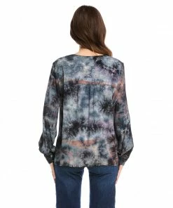 Karen Kane Split Placket Top