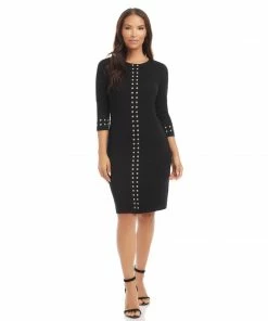 Karen Kane Studded Sheath Dress
