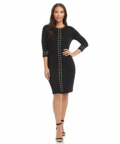 Karen Kane Studded Sheath Dress