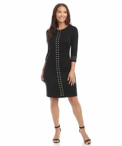 Karen Kane Studded Sheath Dress