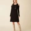 Karen Kane Cold Shoulder A-Line Dress New Arrivals