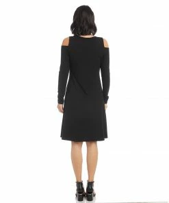 Karen Kane Cold Shoulder A-Line Dress New Arrivals