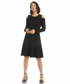 Karen Kane Cold Shoulder A-Line Dress New Arrivals