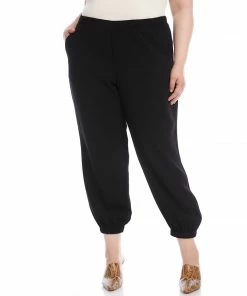 Karen Kane Plus Size Crepe Jogger New Arrivals