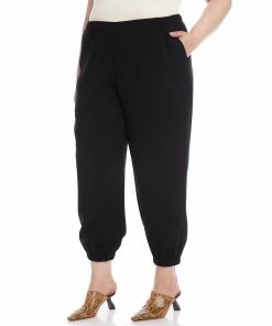 Karen Kane Plus Size Crepe Jogger New Arrivals